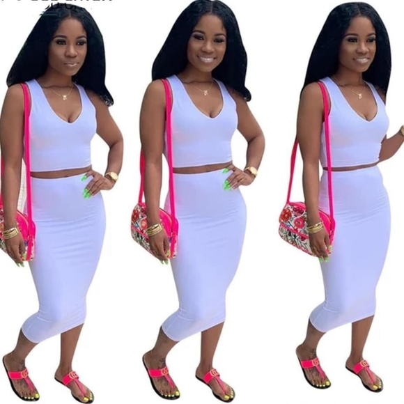 Two piece skirt and top - Picture 2 of 2